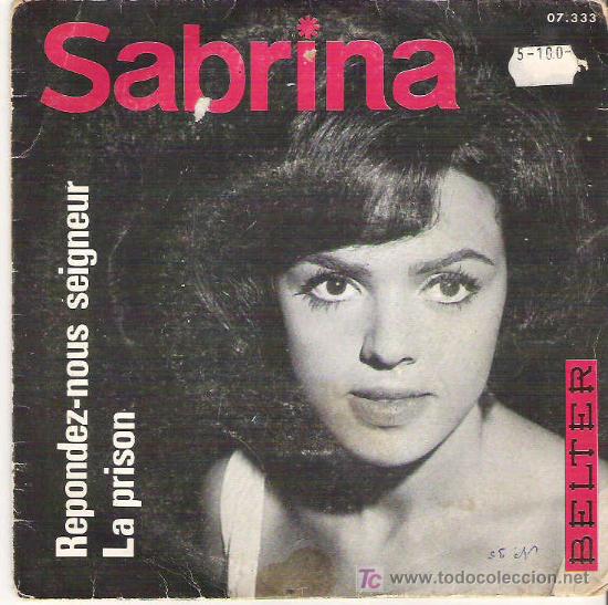 Discos de vinilo: SABRINA - RESPONDEZ / LA PRISION *** 1966 BELTER DIFICIL - Foto 1