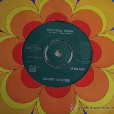 Discos de vinilo: CHUBBY CHECKER ( LET'S TWIST AGAIN - EVERYTHING'S GONNA' BE ALL RIGHT ) SWEDEN SINGLE45 COLUMBIA. Lote 11388048