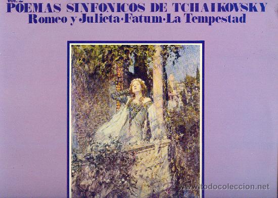 Discos de vinilo: POEMAS SINFONICOS DE TCHAIKOVSKY.ANTAL DORATI LP PROMOCIONAL DECCA SXL 6694 SPA 1976 VER FOTO ADICIO