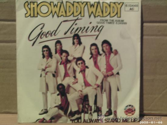Discos de vinilo: SHOWADDYWADDY --- GOOD TIMING - Foto 1