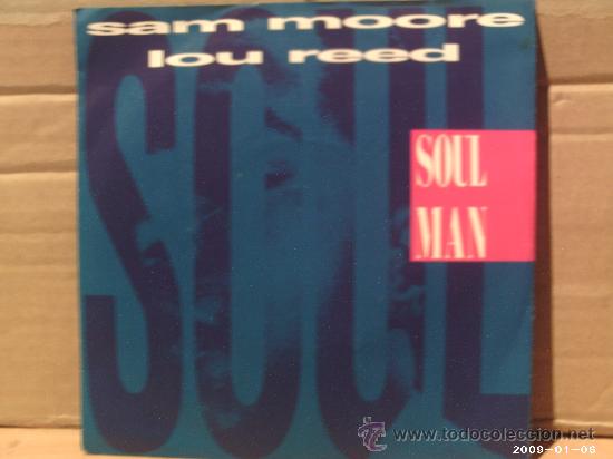 Discos de vinilo: SAM MOORE + LOU REED ---- SOUL MAN - Foto 1
