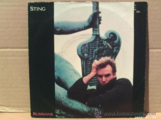 Discos de vinilo: STING ---- RUSSIANS - Foto 1