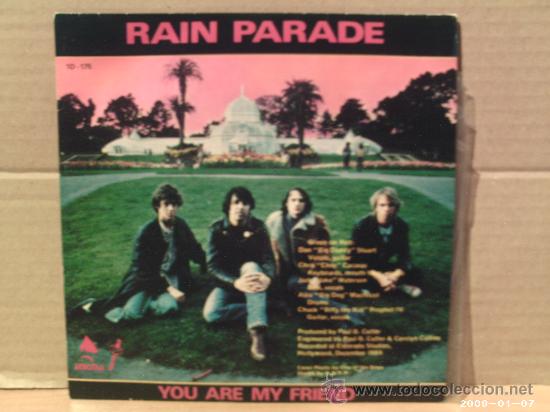 Discos de vinilo: RAIN PARADE - GREEN ON RED  - SPLIT SINGLE - Foto 1