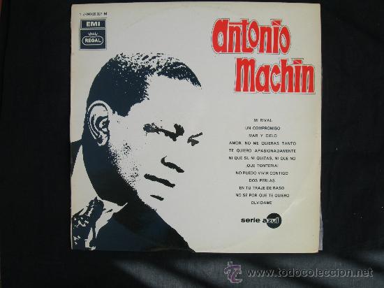 Discos de vinilo: LP ANTONIO MACHIN A&Ntilde;O 69 - Foto 1