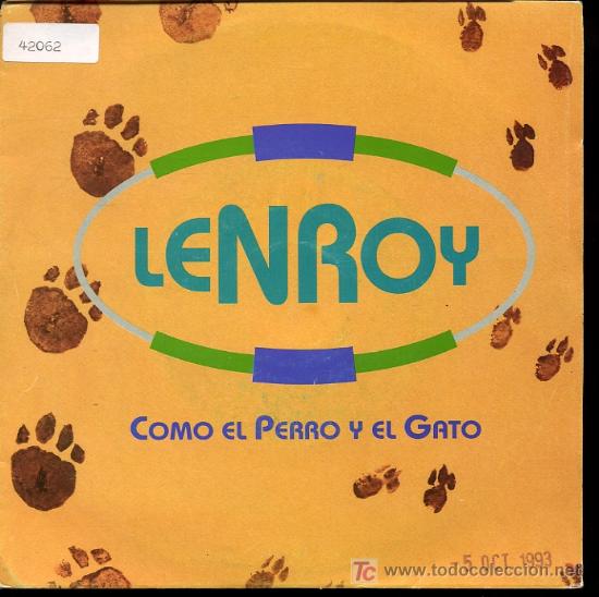 Discos de vinilo: Lenroy - Como el perro y el gato - 1993 - Promo - Foto 1