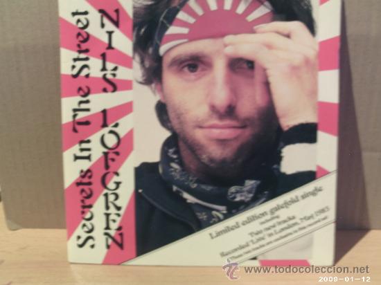 Discos de vinilo: NILS LOFGREN ---- SECRETS IN THE STREET - Foto 1