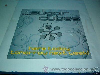 Discos de vinilo: LP SUGARCUBES HERE TODAY, TOMORROW NEXT WEEK! BJORK - Foto 1
