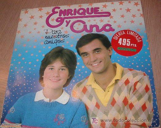 Discos de vinilo: enrique y ana	para nuestros amigos - Foto 1