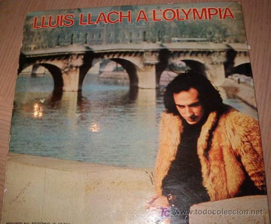 Discos de vinilo: lluis llach	&agrave; lolympia - Foto 1