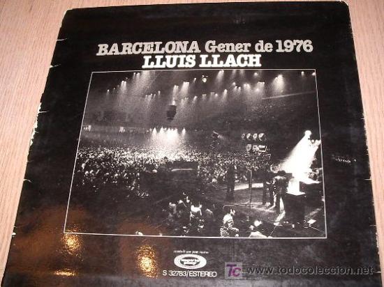 Discos de vinilo: lluis llach	barcelona - gener de 1978 - Foto 1