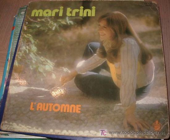 Discos de vinilo: mari trini	lautomne - Foto 1