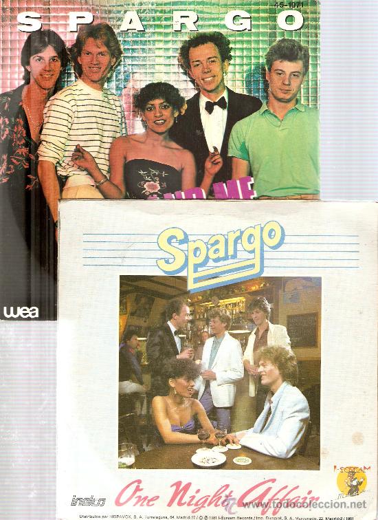Discos de vinilo: 4 singles: SPARGO - Foto 1