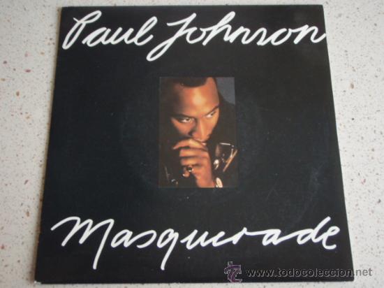 Discos de vinilo: PAUL JOHNSON  ( MASQUERADE - PERSONAL )  HOLANDA-1989  SINGLE45  CBS - Foto 1