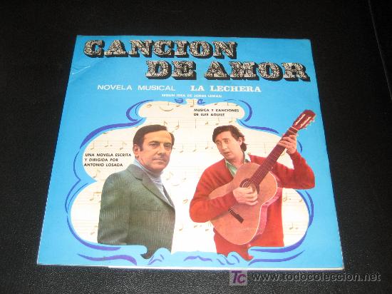 Discos de vinilo: LUIS AGUILE - CANCION DE AMOR - - Foto 1