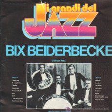 Discos de vinilo: BIX BEIDERBECKE - 17 TEMAS - LP 1979 - PORTADA DOBLE CON LIBRETO EN ITALIANO