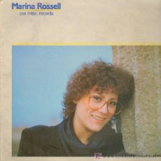 Discos de vinilo: MARINA ROSSELL - COS MEU, RECORDA - LP 1982. Lote 25826466
