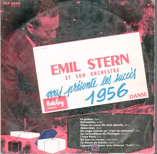 Discos de vinilo: Emil Stern - Vous presente les succes 1956 - Mini Lp 10 - Foto 1