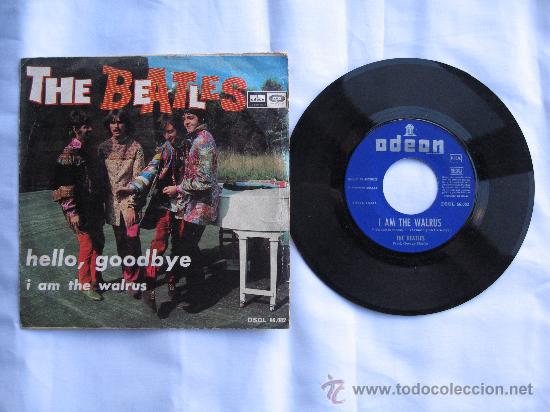 Discos de vinilo: THE BEATLES - HELLO, GOODBYE - 45r.p.m - Foto 1