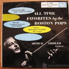 Discos de vinilo: ORQUESTA BOSTON POPS, ARTHUR FIEDLER DIRECTOR. RCA . 1960.DANZAS HUNGARAS BRAHMS, ETC. Lote 24767712