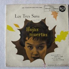 Discos de vinilo: LOS TRES SUNS, LARRY GREEN AL PIANO. RCA, 1958.. Lote 24376844