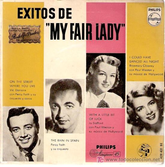 Discos de vinilo: SINGLE VINILO - EXITOS DE MY FAIR LADY - 1958 - Foto 1