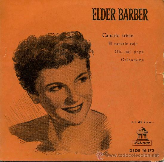 Discos de vinilo: Elder Barber - Canario Triste - Foto 1