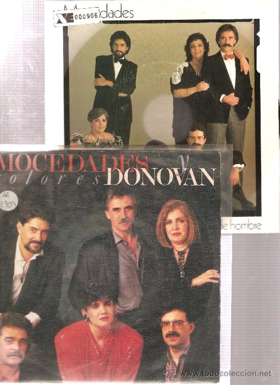 Discos de vinilo: 4 SINGLES DE MOCEDADES, UNO DE ELLOS CANTANDO CON DONOVAN - Foto 1