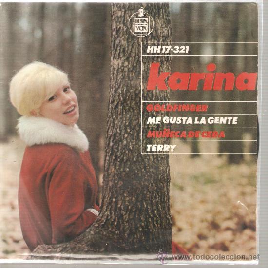 Discos de vinilo: EP KARINA - GOLDFINGER + 3 - Foto 1