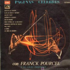 Discos de vinilo: FRANCK POURCEL - PAGINAS CÉLEBRES - LP 1962