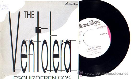 Discos de vinilo: ESQUIZOFRENICOS  SINGLE  env&iacute;o incluido - Foto 1