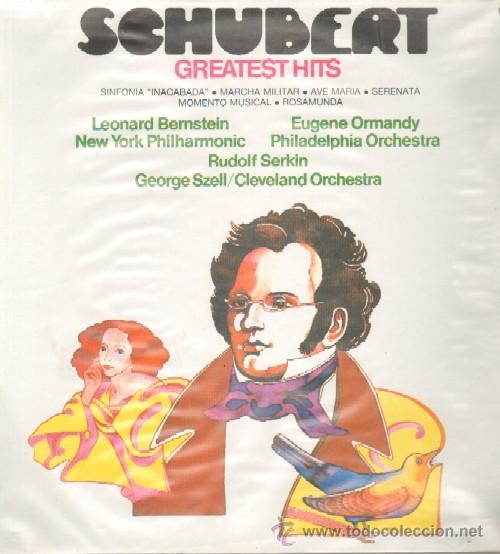 Discos de vinilo: SCHUBERT, GREATEST HITS. LP-CLASICA-135 - Foto 1