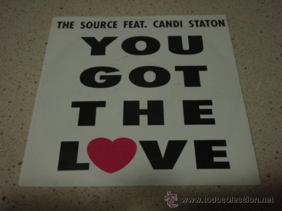 Discos de vinilo: The Source &ndash; You Got The Love Denmark 1991 Mega Records - Foto 1