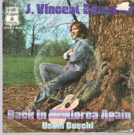 Discos de vinilo: j vincent edwards - back in mallorca again *** 1973 emi odeon - Foto 1