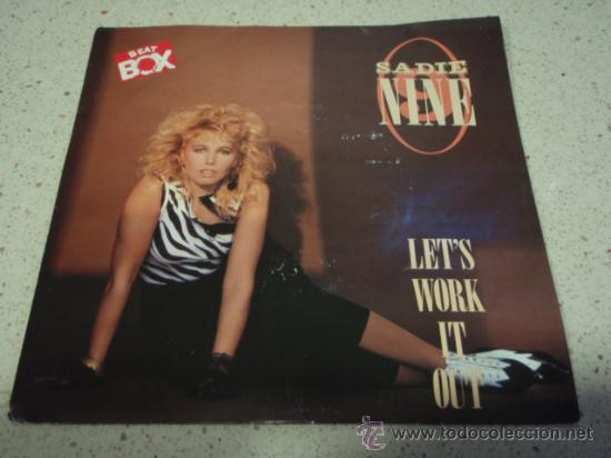 Discos de vinilo: SADIE NINE ( LETS WORK IT OUT 2 VERSIONES ) 1987 SINGLE45 BEAT BOX - Foto 1