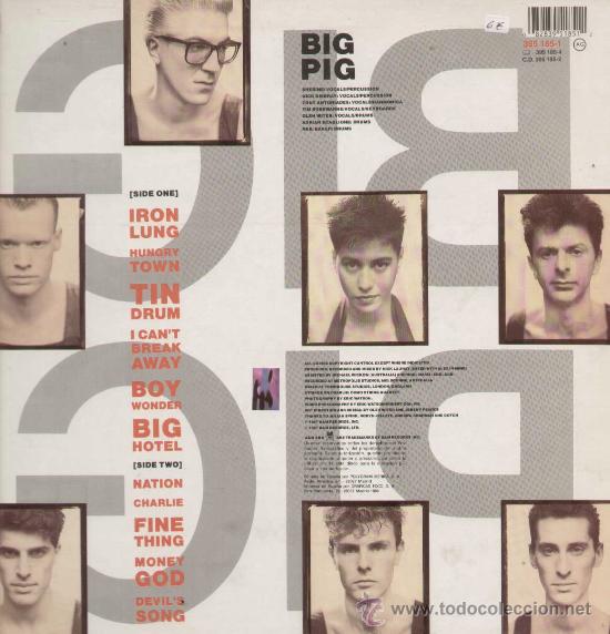 Discos de vinilo: BIG PIG (LP A&M de 1988) - Foto 2