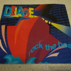 Discos de vinilo: DELAGE ( ROCK THE BOAT - I WANNA BE YOUR EVERYTHING ) ENGLAND GERMANY-1990 SINGLE45 POLYDOR. Lote 11907823