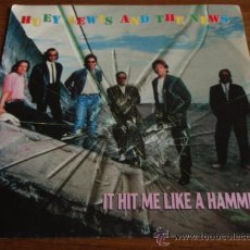 Discos de vinilo: HUEY LEWIS AND THE NEWS ( IT HIT ME LIKE A HAMMER - DO YOU LOVE ME, OR WHAT? ) USA-1991 SINGLE45 . Lote 11948955