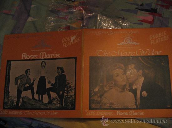 Discos de vinilo: La viuda alegre y Rose Marie - Foto 1