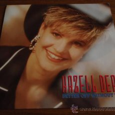 Discos de vinilo: HAZELL DEAN ( BETTER OFF WITHOUT YOU - ARE YOU MAN ENOUGH ) ENGLAND-1991 SINGLE45 LISSON RECORDS. Lote 11961926