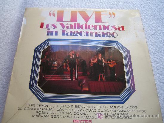 Discos de vinilo: LIVE - LOS VALLDEMOSA IN TAGOMAGO - Foto 1