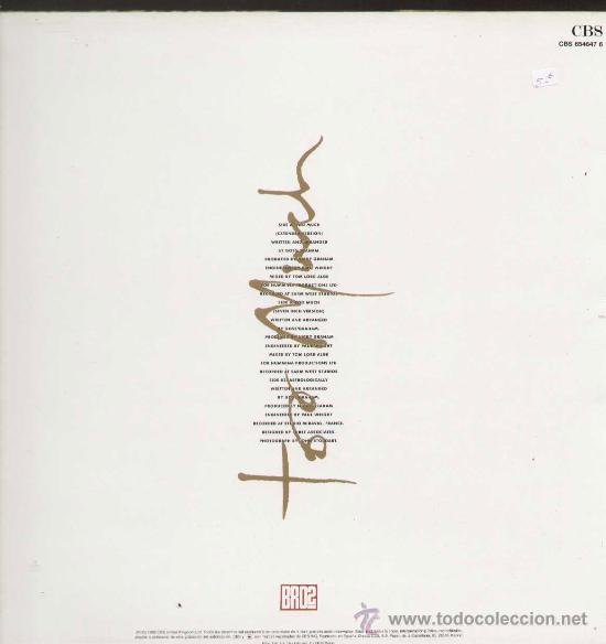 Discos de vinilo: BROS / Too much (LP CBS de 1989) - Foto 2
