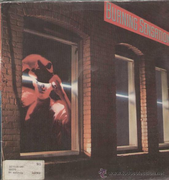 BURNING SENSATIONS / LP CAPITOL de 1983)