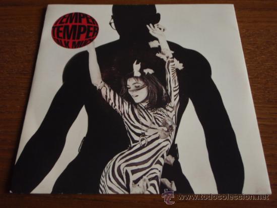 Discos de vinilo: TEMPER TEMPER  ( TALK MUCH - SMOKE TALKS )  1991   SINGLE45  TEN RECORDS - Foto 1