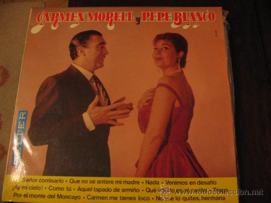 Discos de vinilo: Carmen Morrell y Pepe Blanco - Foto 1