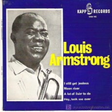 Discos de vinilo: LOUIS ARMSTRONG - I STILL GET JEALOUS *** EP 1964 VERGARA. Lote 19545482
