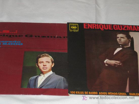 Discos de vinilo: LOTE DE DOS SINGLES DE ENRIQUE GUZMAN - Foto 1