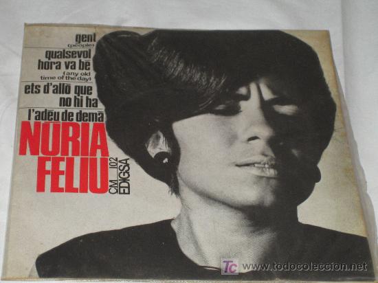 Discos de vinilo: NURIA FELIU - GENT - Foto 1