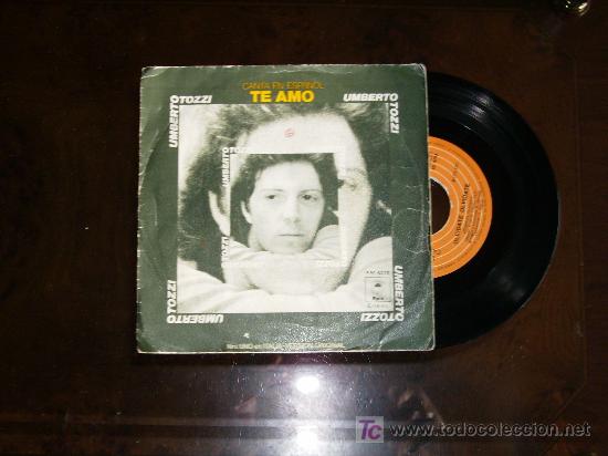 Discos de vinilo: UMBERTO TOZZI Te Amo - Foto 1