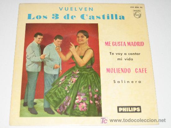 Discos de vinilo: LOS 3 DE CASTILLA - ME GUSTA MADRID - Foto 1