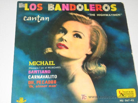 Discos de vinilo: LOS BANDOLEROS - MICHAEL - Foto 1